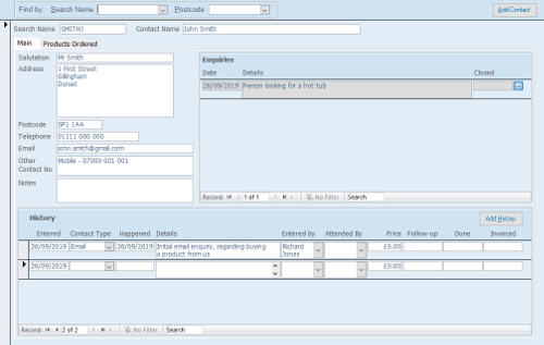 CRM Database